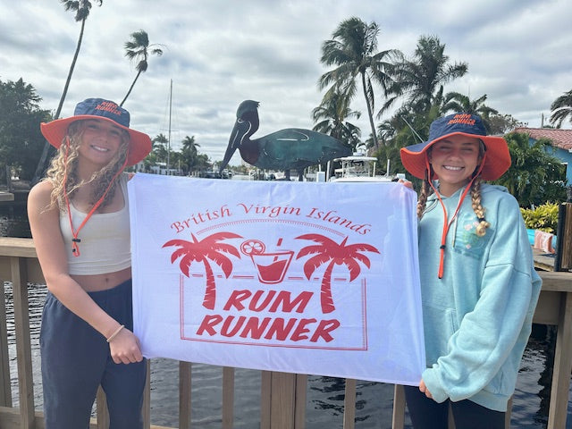 Rum Runner Flags (White)